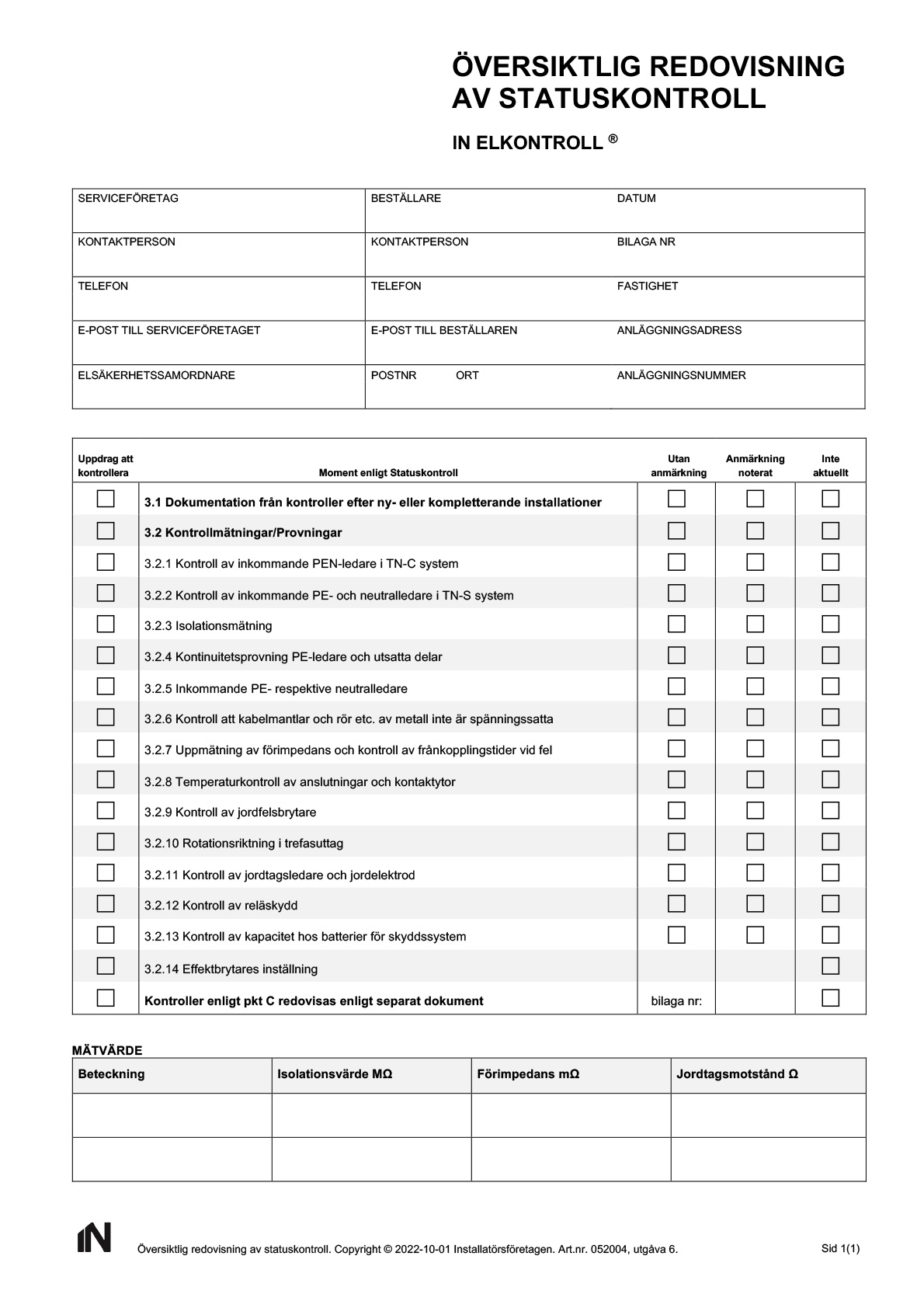 Elkontroll_Statuskontroll